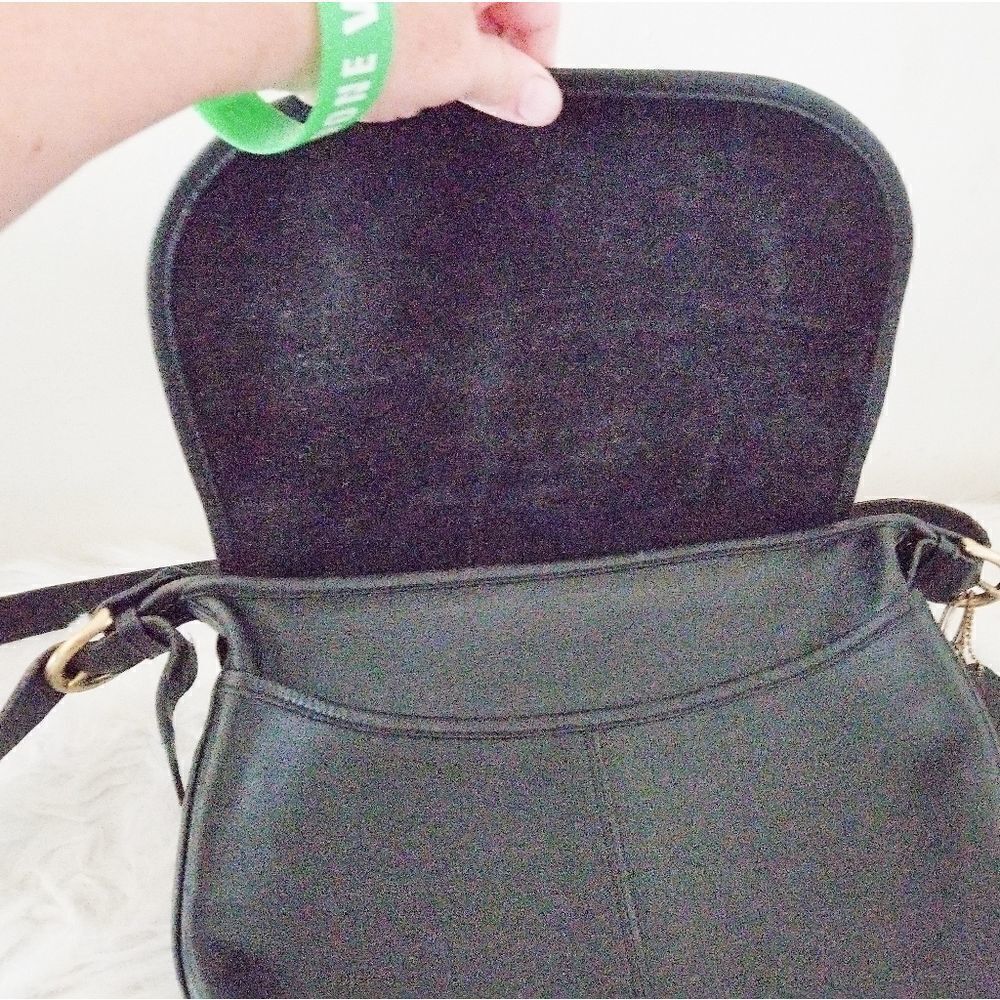 Coach crossbody shoulder multi pocket hand black - Picture 11 of 12